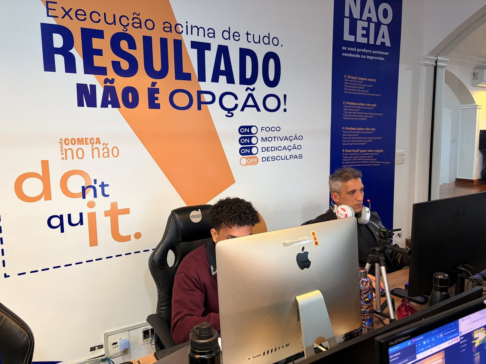 Ambiente da sede da Agência Farol